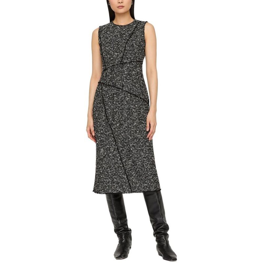 Lafayette 148 New York Womens Wool-Blend Sheath Dress